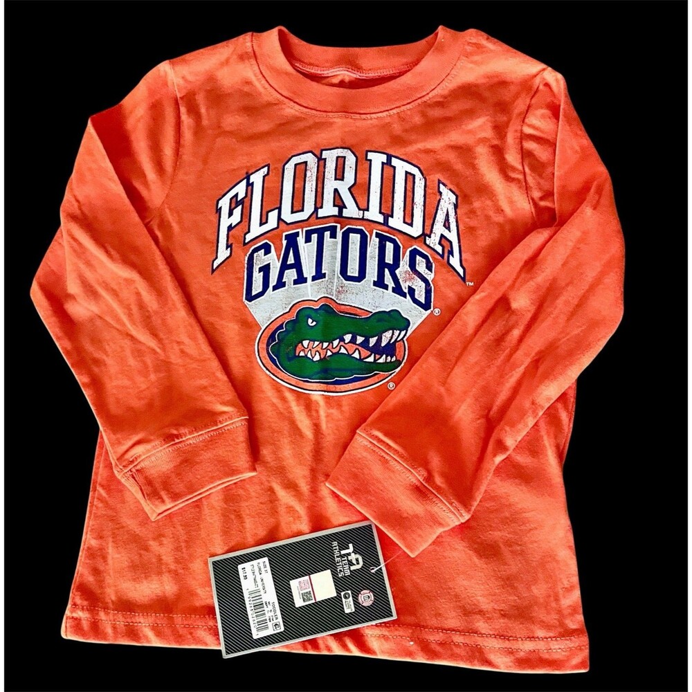 NCAA Boys 3T Orange Florida Gators Hoodie Sweatshirt Pullover NWT